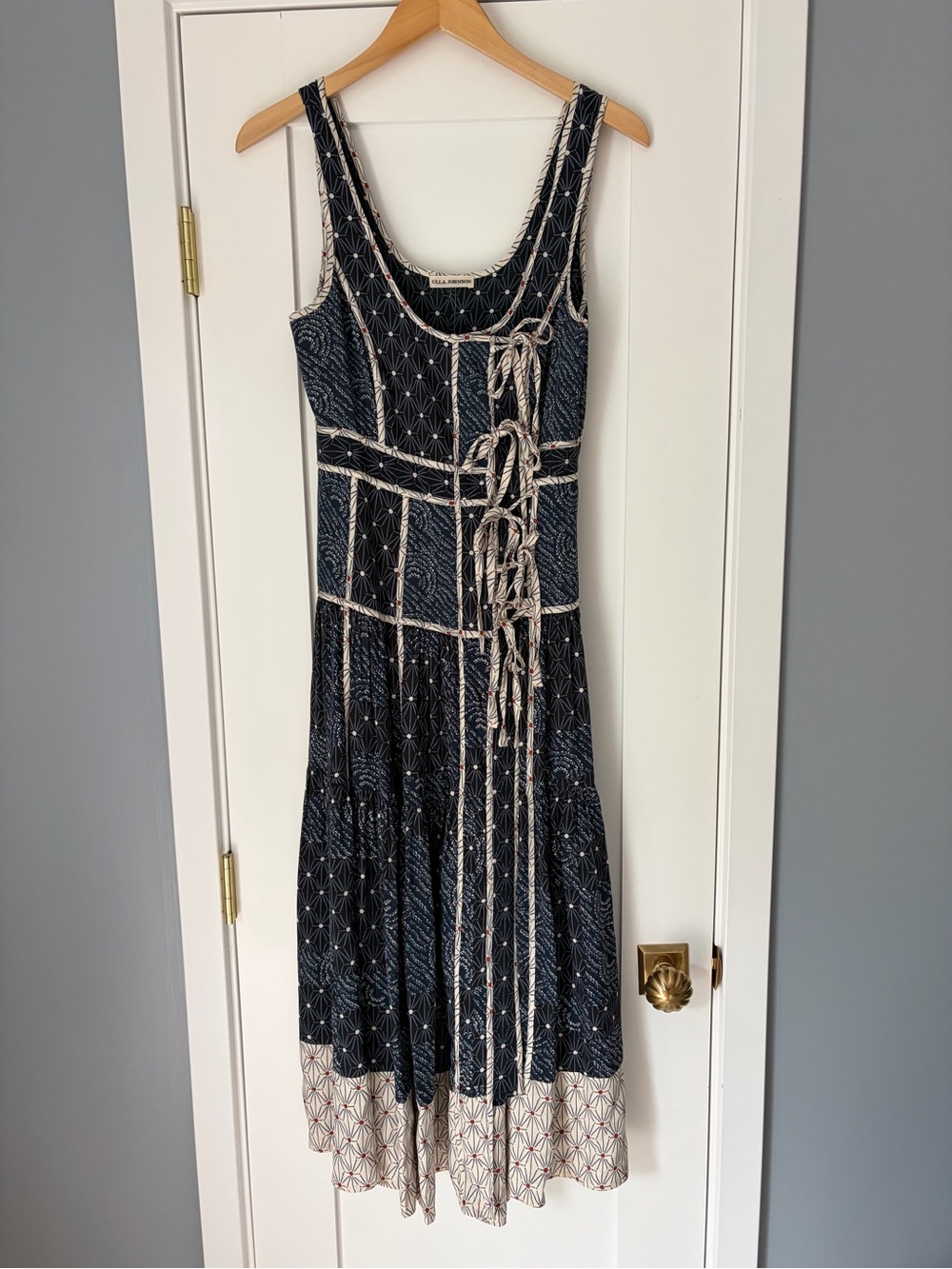 Ulla Johnson Keira Tie-Front Dress - Picture 2 of 3
